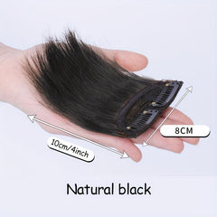 Short Straight Hair Pieces Clip In Extensions for Daily Use