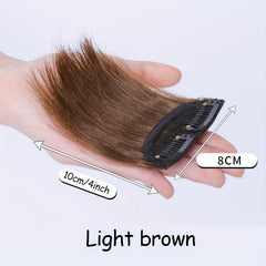 Short Straight Hair Pieces Clip In Extensions for Daily Use