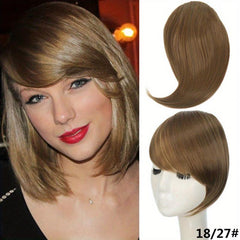 Oblique Bangs Hairpiece Extension Synthetic Hair Extensions