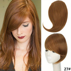 Oblique Bangs Hairpiece Extension Synthetic Hair Extensions