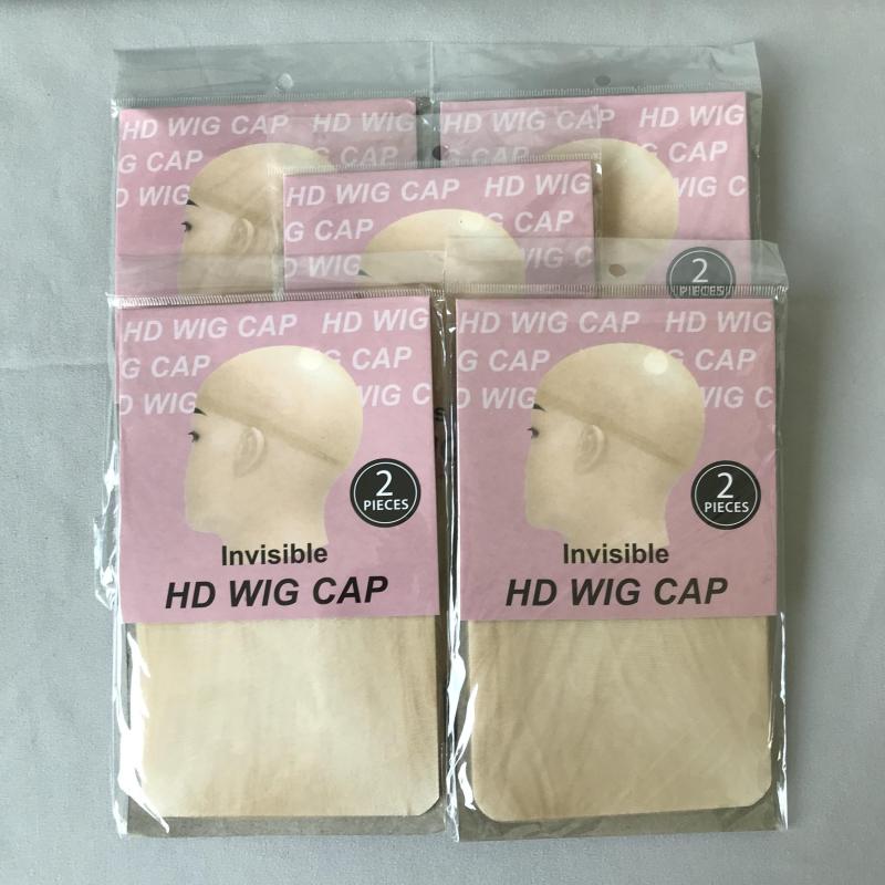 10 Pack Wig Caps for Women Stretchy HD Breathable Lace Front Bald Cap