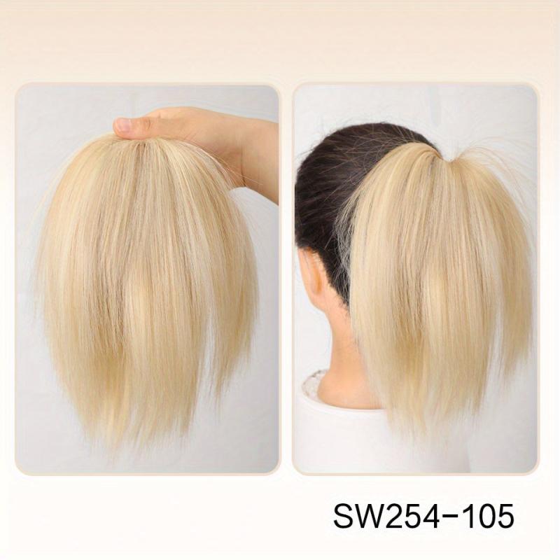 20 Messy Straight Hair Bundles for Women - Synthetic Hair Pieces
