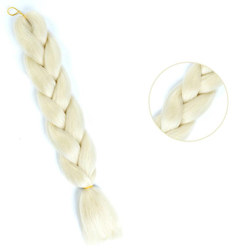 Ombre Braiding Hair Packs Jumbo Braid Hair DIY Hairstyle Purple 24
