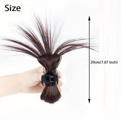 Woman Wig Clip Claw Chignon Ponytail Hairpieces