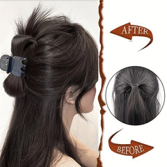 Woman Wig Clip Claw Chignon Ponytail Hairpieces