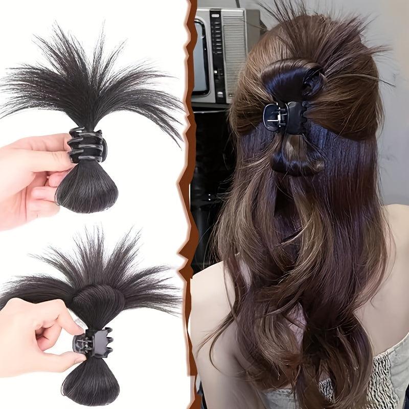 Woman Wig Clip Claw Chignon Ponytail Hairpieces