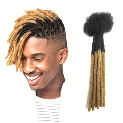 Two Tone Human Hair Crochet Hair Extensions 0.0 24inch 10 Strands