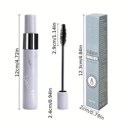 Double Head Mascara Waterproof Smudge Proof Long Lasting Lashes Makeup