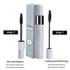 Double Head Mascara Waterproof Smudge Proof Long Lasting Lashes Makeup