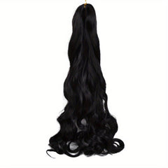 French Curl Braiding Hair 60 96 Cm Curly Braiding Hair Pre Stretched