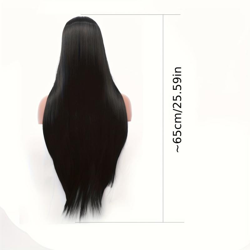 Long Straight Hair Wigs Middle Part Straight Hair Wigs For Women