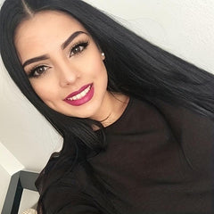 Long Straight Hair Wigs Middle Part Straight Hair Wigs For Women
