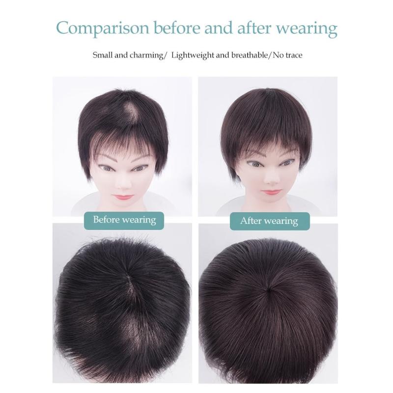 Human Hair Clip In Extensions with Bangs for Daily Use
