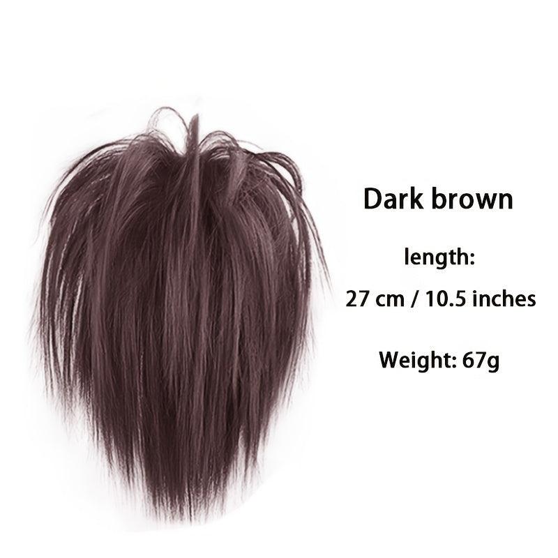 Messy Claw Hair Bun Comb Hair Bun Synthetic Clip In Hair Extensions