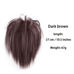 Messy Claw Hair Bun Comb Hair Bun Synthetic Clip In Hair Extensions