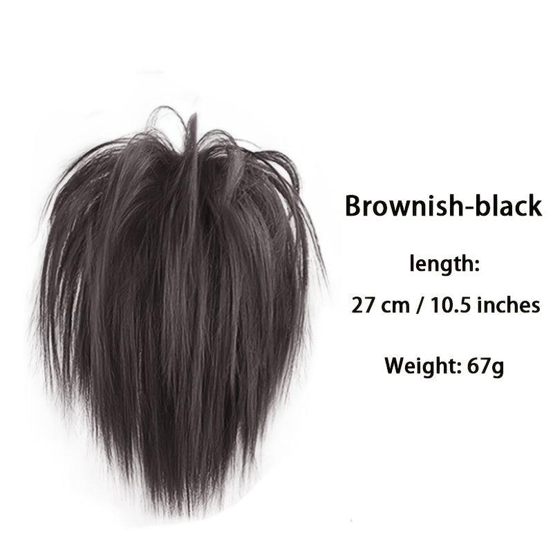 Messy Claw Hair Bun Comb Hair Bun Synthetic Clip In Hair Extensions