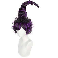 Short Purple Wig Synthetic Heat Resistant Cosplay Halloween Wig