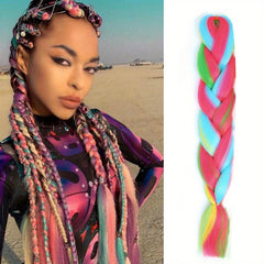 Jumbo Braiding Hair 100g 60 96 Cm Synthetic Ombre Hair Braids Extension