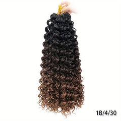 Bohemian Crochet Braids Extensions Deep Wave Hair Extensions