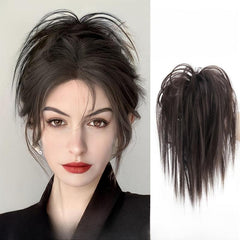 Messy Hair Bun Tousled Updo Hair Scrunchies Clip In Hair Extension