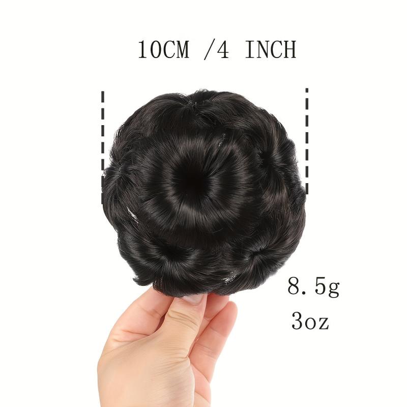 Natural Messy Hair Bun Clip In Hair Extensions for Daily Use