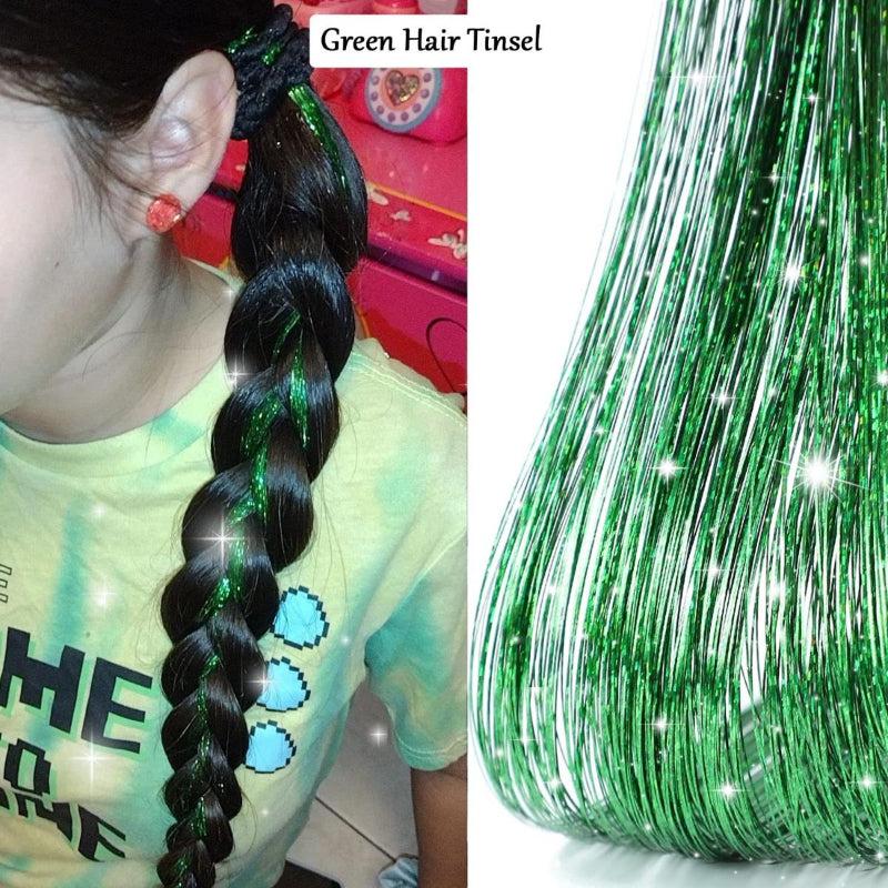 5pcs Glitter Fairy Wig Kit Heat Resistant Hair Accessories for Girls
