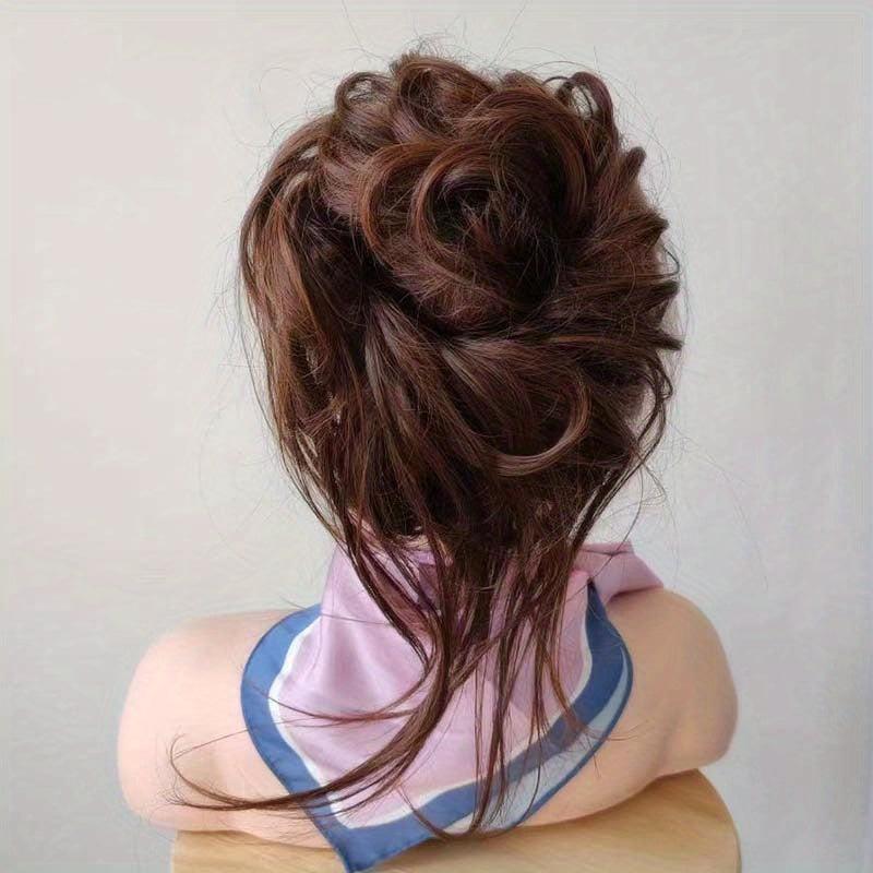 Messy Bun Hair Scrunchies Ponytail Extensions Hairpieces