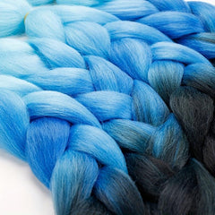 Ombre Long Straight Braids Jumbo Hair Extensions for Parties and Halloween