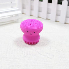 Face Cleansing Silicon Brush Octopus Wash Sotong