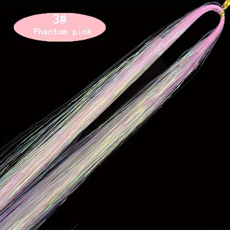 Y2K Tinsel Hair Extension 121.92 cm Sparkle Glitter