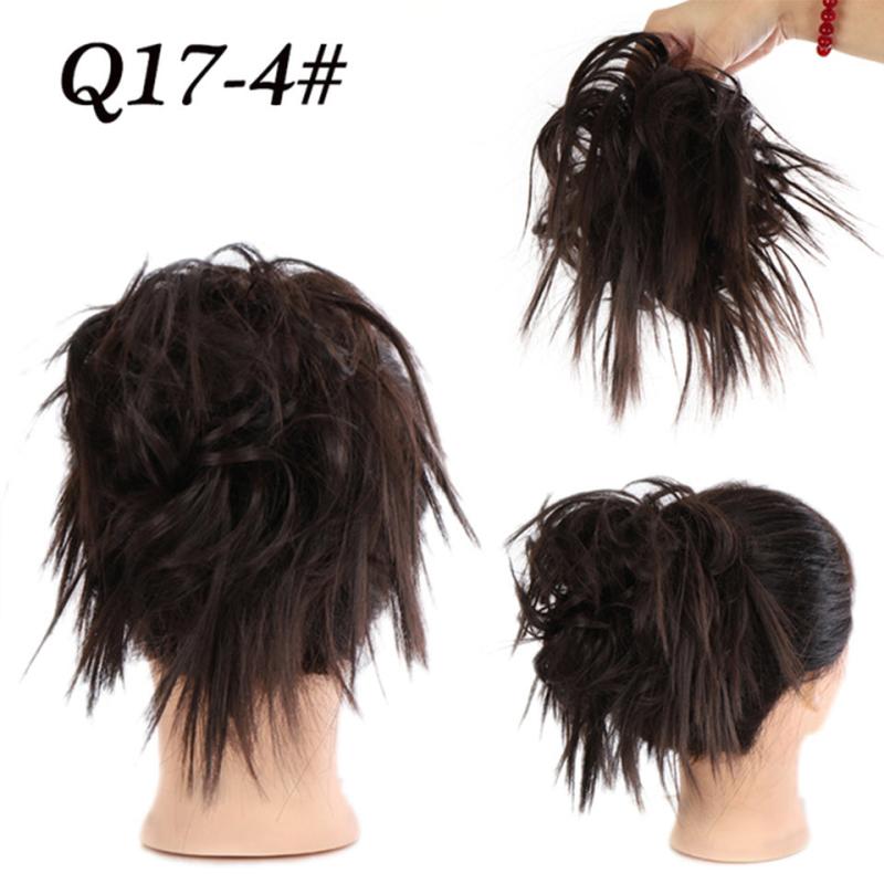 Synthetic Tousled Updo Messy Bun Hair Piece Donut Hair Accessories