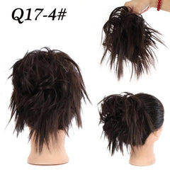 Synthetic Tousled Updo Messy Bun Hair Piece Donut Hair Accessories