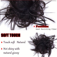 Synthetic Tousled Updo Messy Bun Hair Piece Donut Hair Accessories