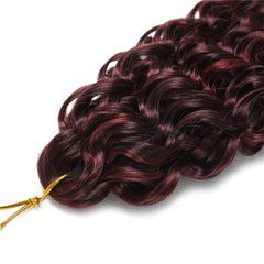 55 88 Cm Deep Wave Crochet Hair Extensions Twist Braiding Hair Curly Crochet Hai
