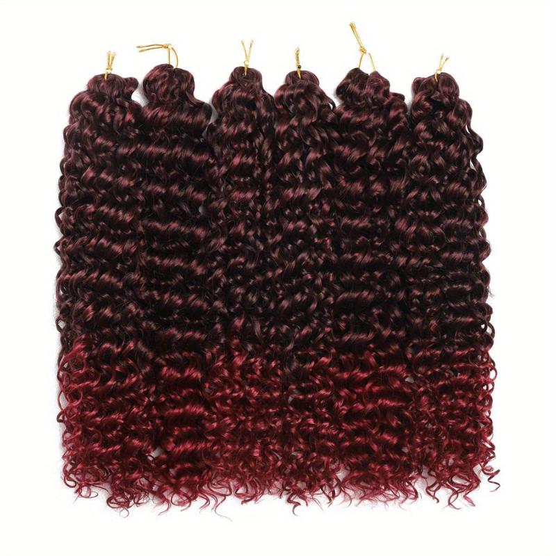 55 88 Cm Deep Wave Crochet Hair Extensions Twist Braiding Hair Curly Crochet Hai