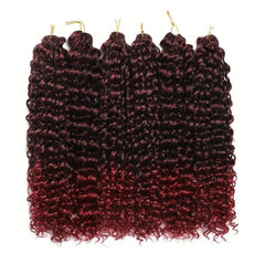 55 88 Cm Deep Wave Crochet Hair Extensions Twist Braiding Hair Curly Crochet Hai