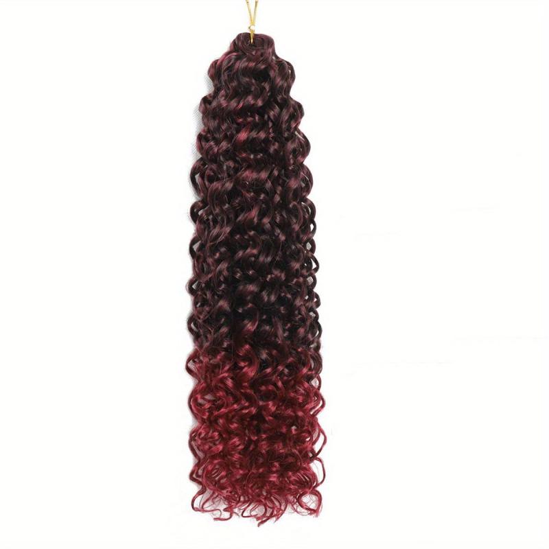 55 88 Cm Deep Wave Crochet Hair Extensions Twist Braiding Hair Curly Crochet Hai