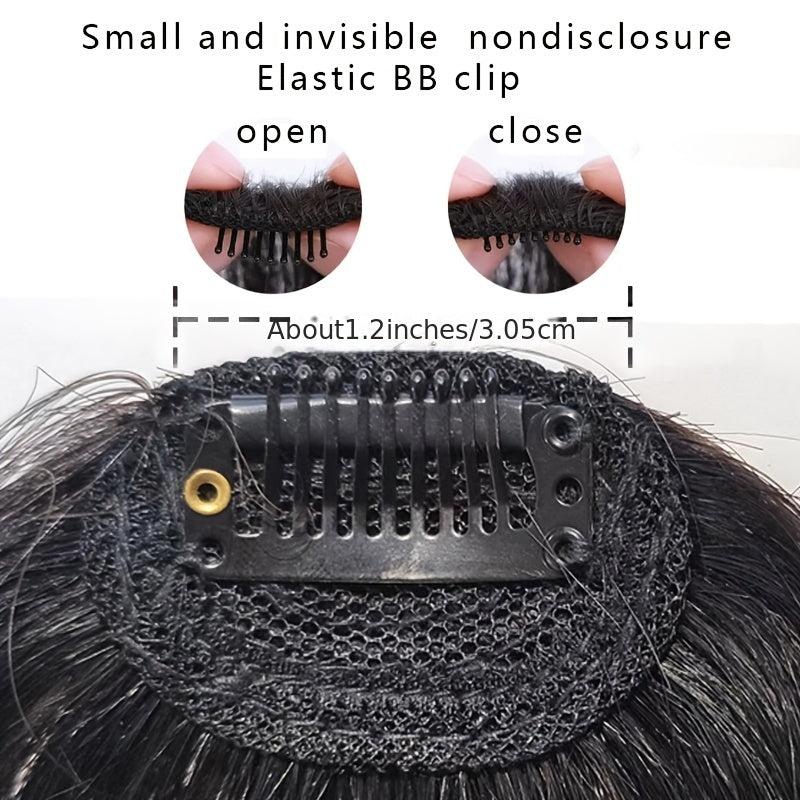 Sideburns Bangs Clip-In Hair Extensions Natural Look Daily Wear