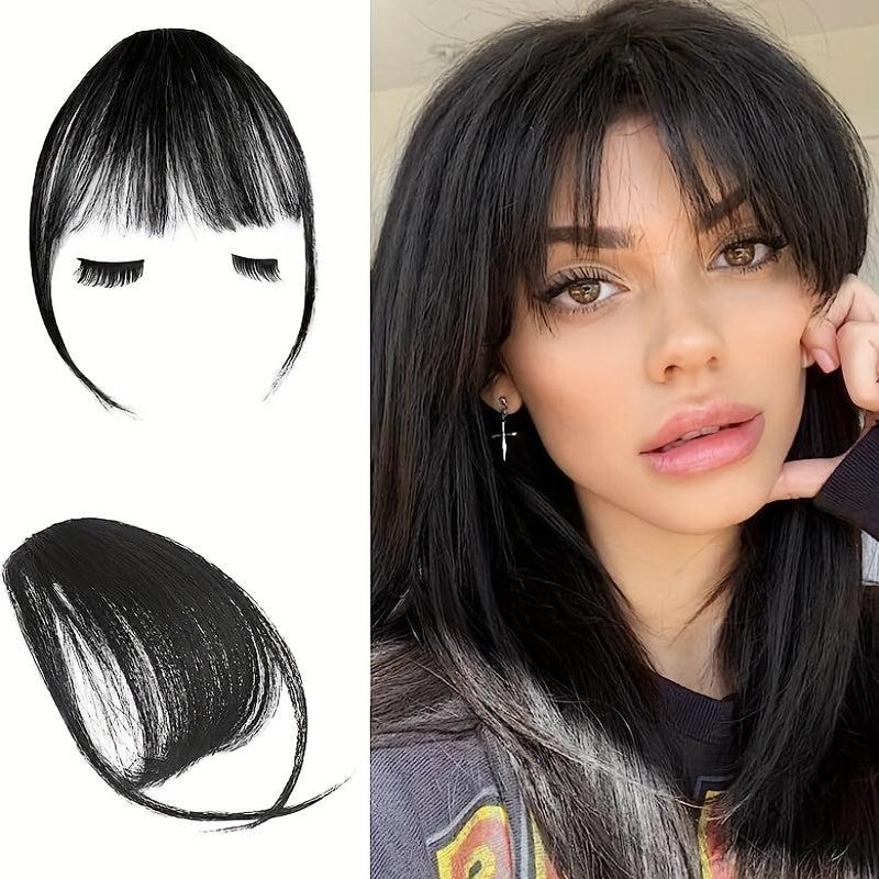 Sideburns Bangs Clip-In Hair Extensions Natural Look Daily Wear