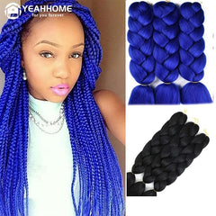 Jumbo Braiding Hair Extensions in Various Colors 24 inch