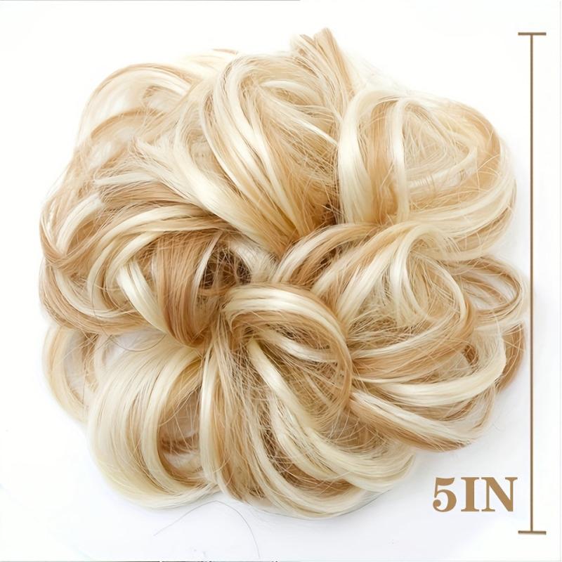 Messy Bun Scrunchie Hair Piece Chignon Ponytail Extensions for Women