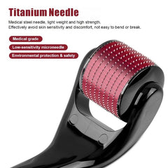 Professional 0.5mm Derma Roller 540 Titanium Micro Needles
