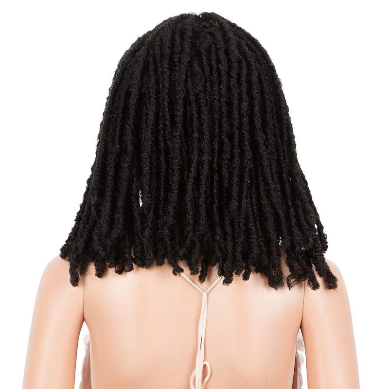 35 56 Cm Braided Wigs 13 1 Lace Wig For Women Synthetic Ombre Hair Dreadlock Wig
