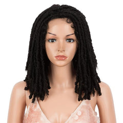 35 56 Cm Braided Wigs 13 1 Lace Wig For Women Synthetic Ombre Hair Dreadlock Wig