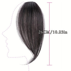 Synthetic Clip In Hair Bangs Extensions Natural Look