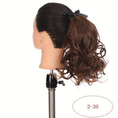 Curly Wavy Ponytail Extensions for Daily Use Medium Long