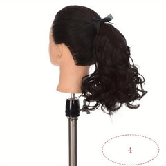 Curly Wavy Ponytail Extensions for Daily Use Medium Long