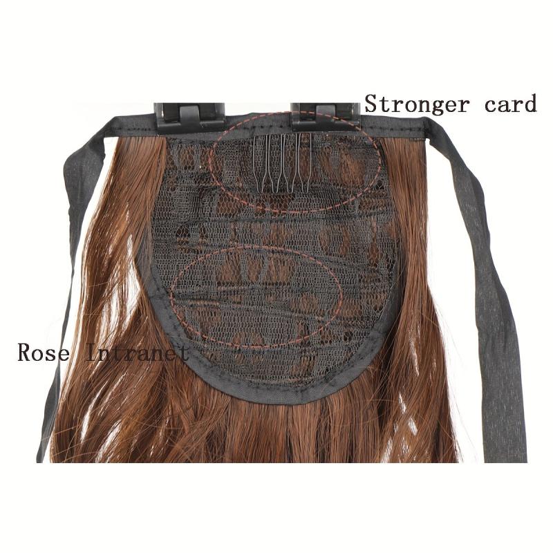 Curly Wavy Ponytail Extensions for Daily Use Medium Long