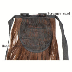 Curly Wavy Ponytail Extensions for Daily Use Medium Long