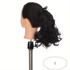 Curly Wavy Ponytail Extensions for Daily Use Medium Long
